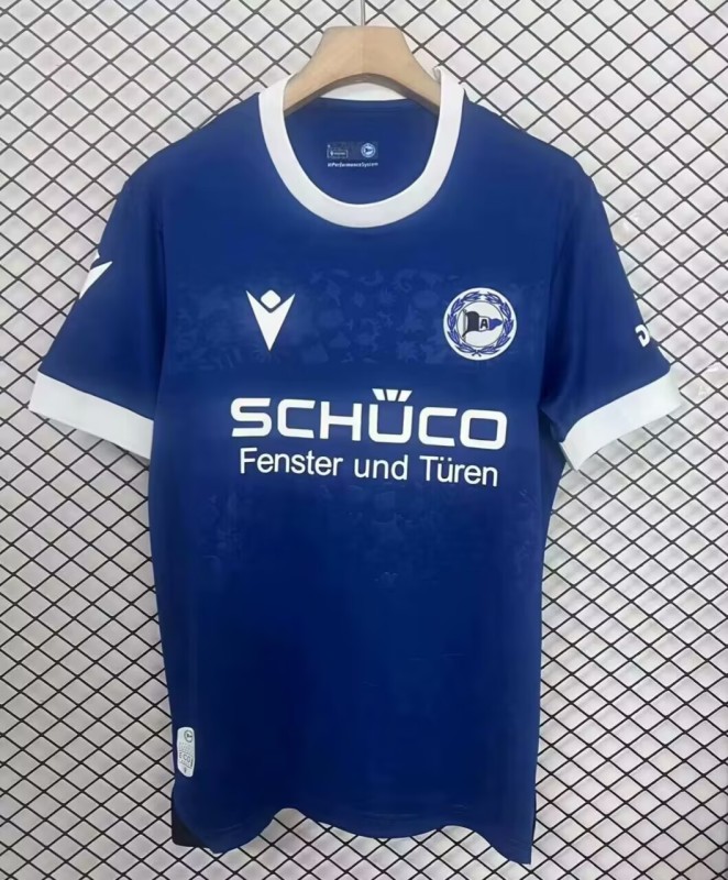 2025-26 Mens Bielefeld home blue soccer jersey