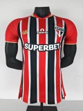 2025-26 Player Version  Sao Paulo away Soccer Jersey