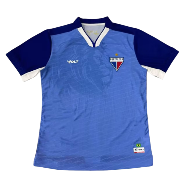 2025-26Mens Fortaleza  Blue goalkeeper Soccer Jersey