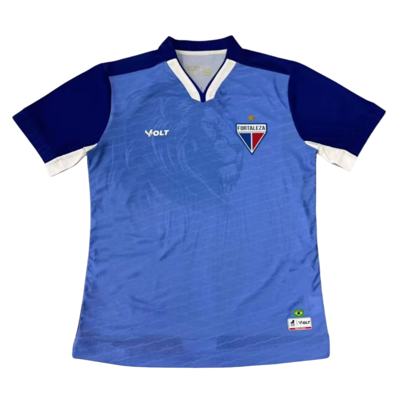 2025-26Mens Fortaleza  Blue goalkeeper Soccer Jersey