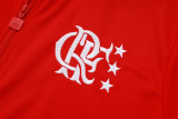 2024/25 Mens Flamengo red   Retro version Jacket Training Suit