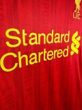 2013-14 Retro Mens  Liverpool  red home soccer tersey