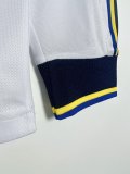 2002-03Mens  Parma Calcio  white  Retro away  Jersey Long Sleeve