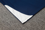 2025-26 Mens Portugal royal blue Vest Short traning suit