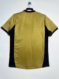 2013-14 Mens AC Milan Retro yellow  Away Soccer Jersey
