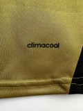 2013-14 Mens AC Milan Retro yellow  Away Soccer Jersey