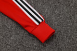 2024/25 Mens Flamengo red   Retro version Jacket Training Suit
