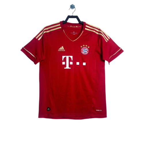 2013-14 Retro  Mens Bayern Munich  Home red soccer jersey