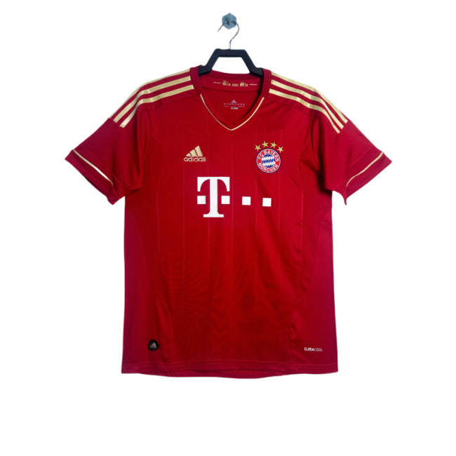 2013-14 Retro  Mens Bayern Munich  Home red soccer jersey