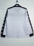 2002-03Mens  Parma Calcio  white  Retro away  Jersey Long Sleeve