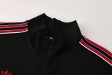 2025-26 Mens Manchester United black jacket Training suit