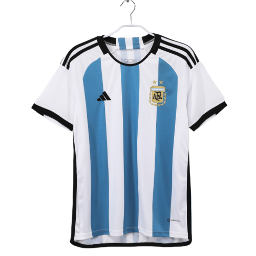 2022 Retro Mens  Argentina  home soccer  Jersey