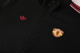 2025-26 Mens Manchester United black jacket Training suit