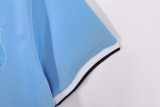 2013-14Mens Retro Manchester City blue home soccer Jersey