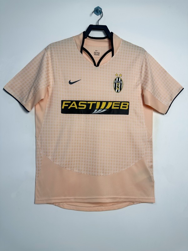 2003-04 Mens  Retro Juventus away soccer Jersey
