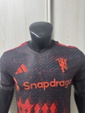 2025-26  Mens Manchester United Red Demon Commemorative Edition Player version Soccer Jersey