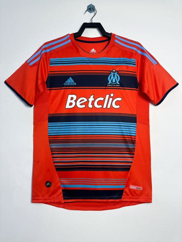 2011-12 Mens Marseille orange Third away  Fan Edition  jersey