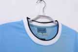 2013-14Mens Retro Manchester City blue home soccer Jersey