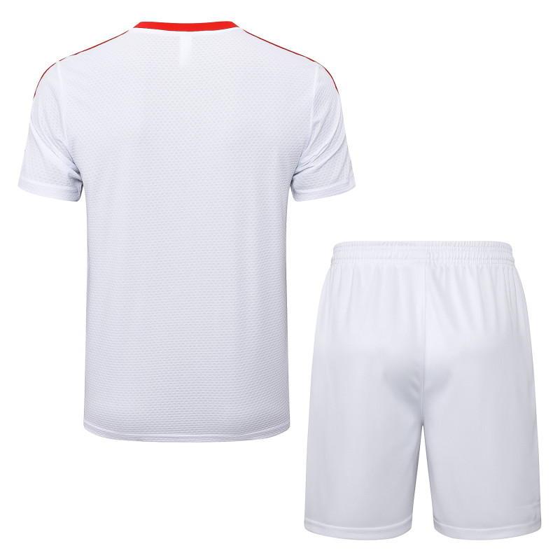 2025-26 Mens Bayern Munich white 125th Anniversary Edition Training Short Suit