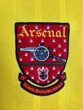 1993-94 Retro Arsenal home Jersey Mens yellow Long sleeve