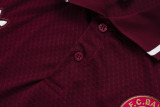 2025-26 Mens Bayern Munich red polo Training Suit
