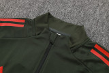 2025-26 Mens Bayern Munich black Dark green Training suit