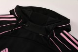 2025-26 Mens  Inter Miami Black hoodie Training Suit