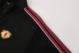 2025-26 Mens Manchester United black jacket Training suit