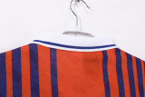 1993-94 Mens psg home orange soccer jersey