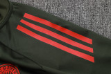 2025-26 Mens Bayern Munich black Dark green Training suit