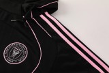 2025-26 Mens  Inter Miami Black hoodie Training Suit