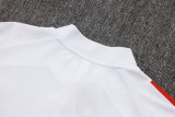 2025-26 Mens Bayern Munich White Half-pull Training Suit