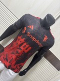 2025-26  Mens Manchester United Red Demon Commemorative Edition Player version Soccer Jersey