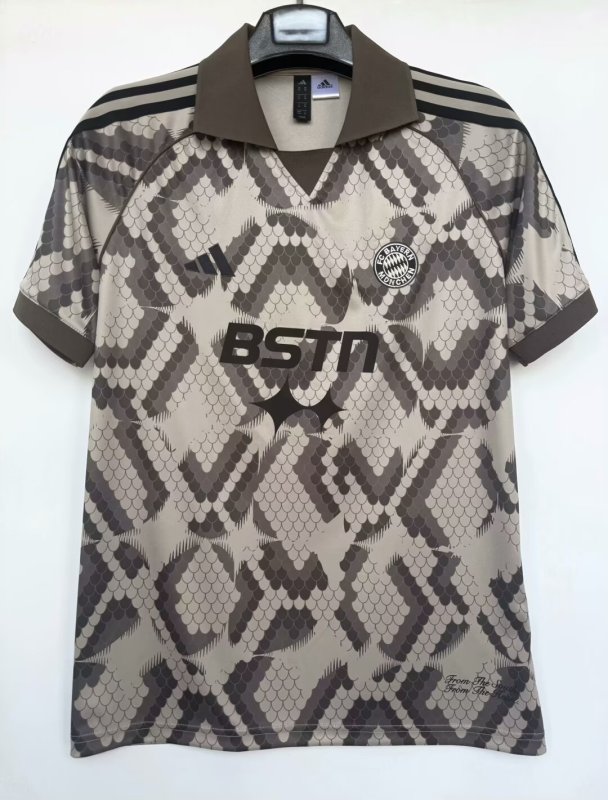 2025-26 Mens Bayern Munich Co branded snake pattern  Soccer Jersey