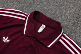 2025-26 Mens Bayern Munich red polo Training Suit