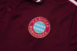 2025-26 Mens Bayern Munich red polo Training Suit