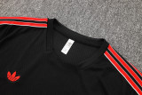 2025-26  Mens Manchester United black  Short Training Suit
