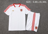 2025-26 Mens Bayern Munich white 125th Anniversary Edition Training Short Suit