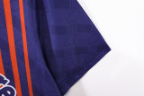 1993-94 Mens psg home orange soccer jersey