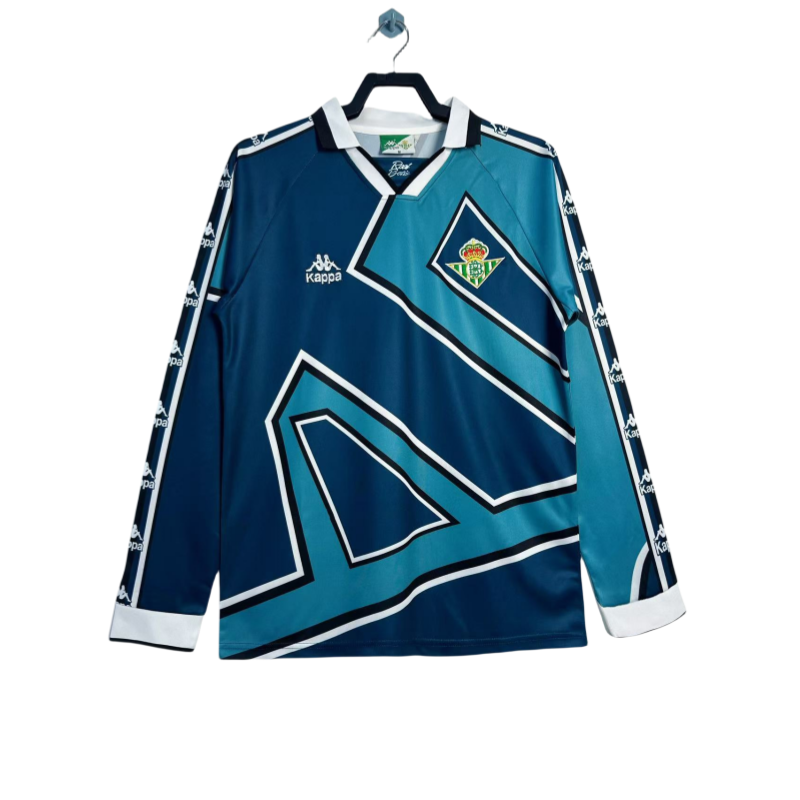 1995-1997 Real Betis away Long sleeve Retro soccer jersey