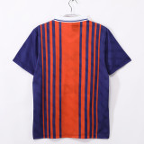 1993-94 Mens psg home orange soccer jersey