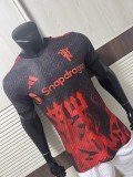 2025-26  Mens Manchester United Red Demon Commemorative Edition Player version Soccer Jersey