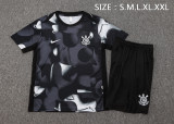 2025-26 Mens Corinthians black Training Short Suit