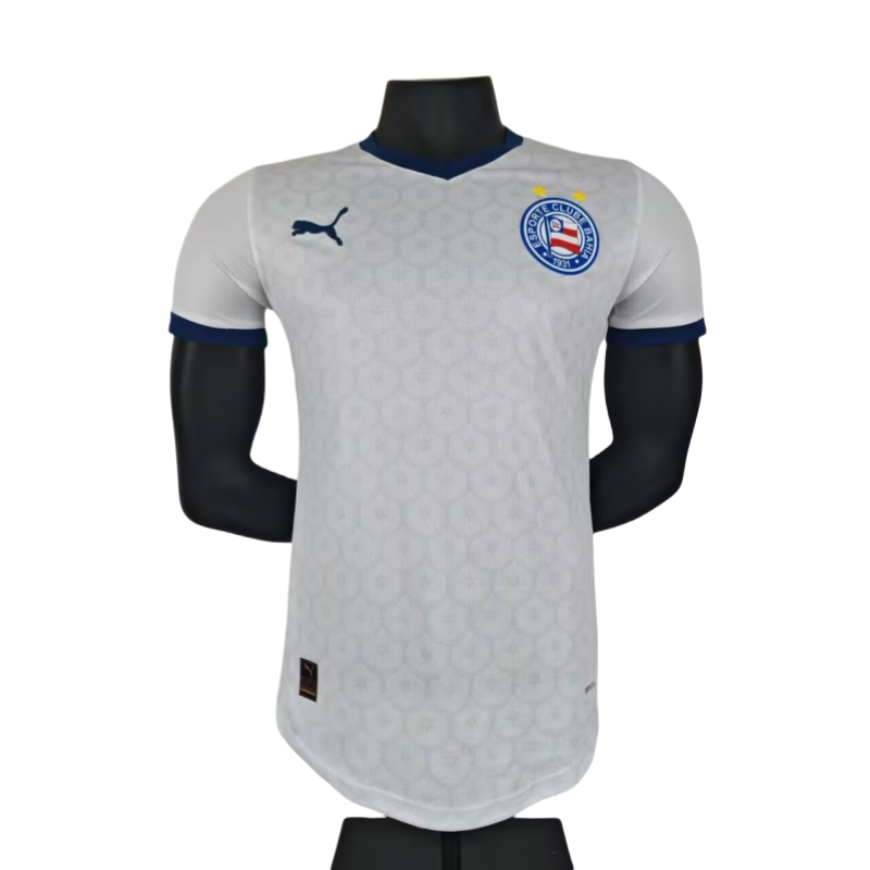 2025-26 Mens BaHia home white  Player version Soccer Jersey