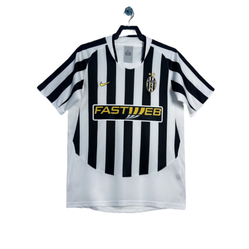 2003-04 Mens Juventus Retro Home soccer Jersey