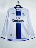 2003-05 Mens Chelsea blue Retro away Long sleeve Jersey