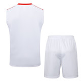 2025-26 Mens Bayern Munich white 125th Anniversary Edition Vest short training