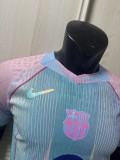 2025-26 Mens Barcelona blue Special Edition  Player  soccer jersey