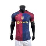 2025-26 Mens Barcelona Rose Edition  Player  soccer jersey