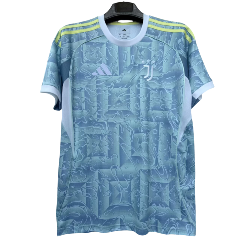 2025-26 Mens Juventus away sky blue  Soccer Jersey